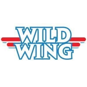 A logo of wild wing restaurant in the united states.